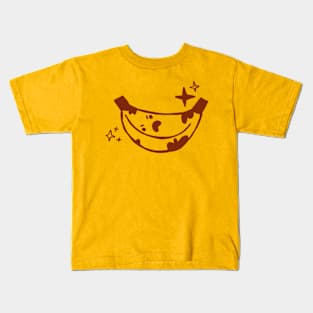 Flipped over banana Sobre Alba Kids T-Shirt